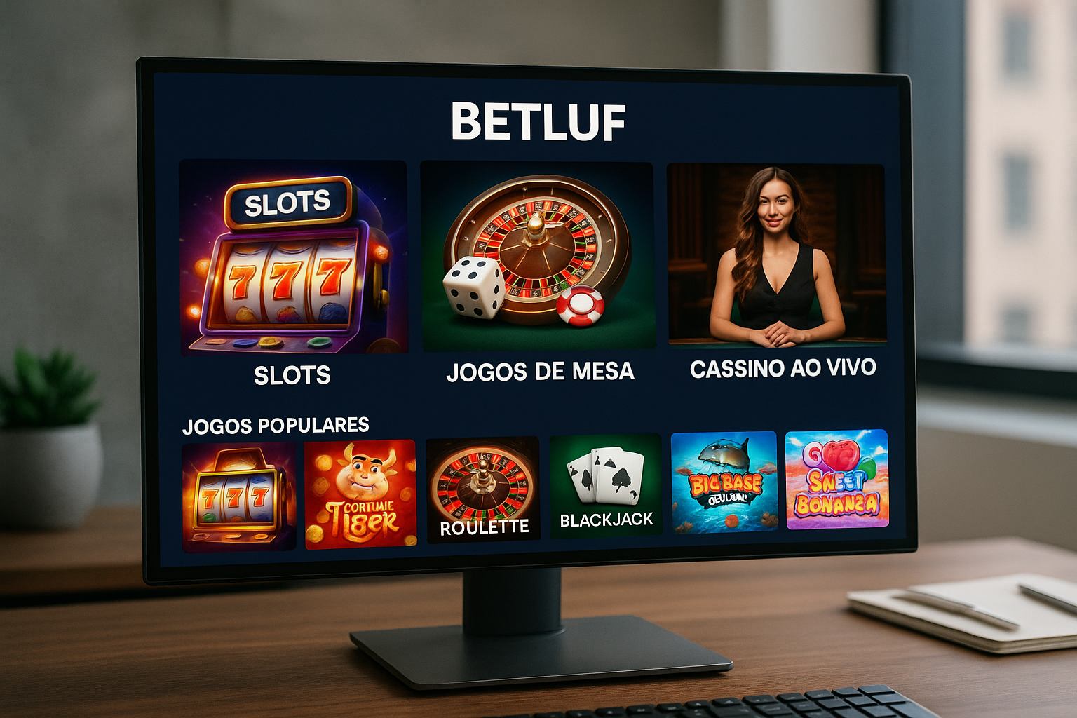 Jogos de cassino online BETLUF